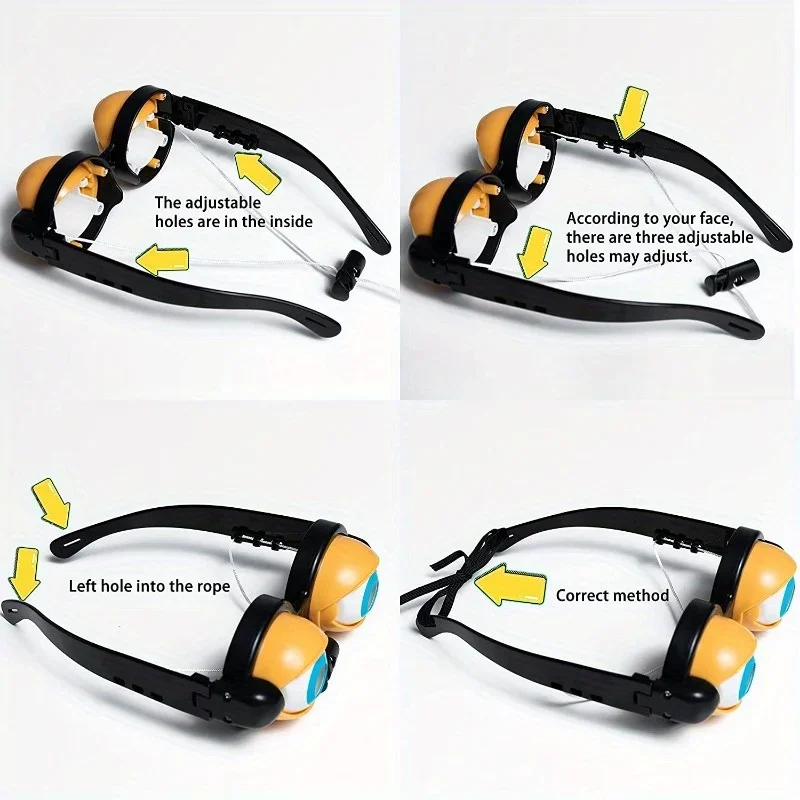 Lunettes jouets farces amusantes cadeaux d'anniversaire lunettes en plastique jouets romans et intéressants cadeaux de pâques fournitures de fête pour adultes