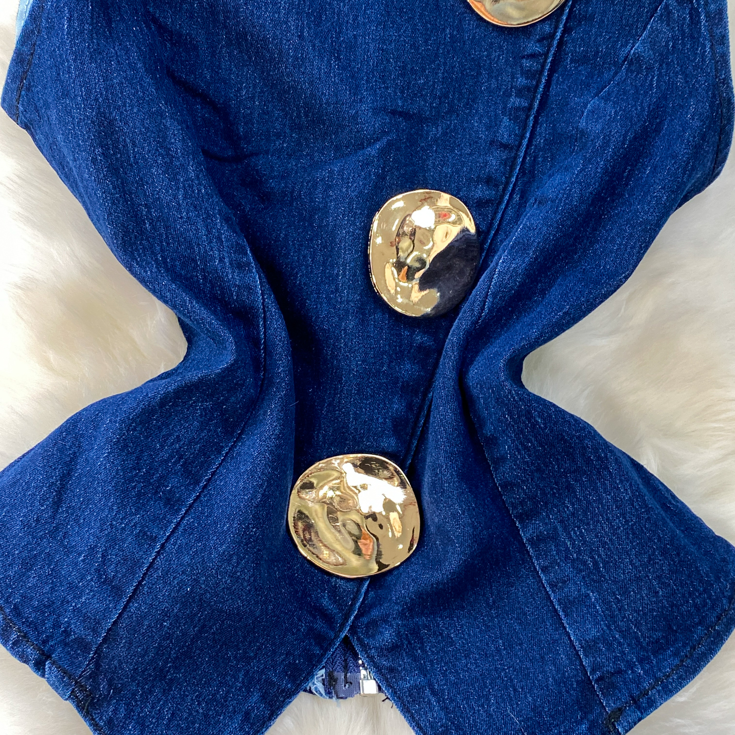 Ensembles de pantalons en Denim pour femmes, boutons métalliques, gilet en Jean + pantalon taille haute à jambes larges, nouvelle tenue 2 pièces pour femmes, 2025