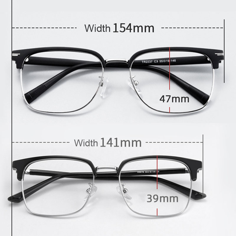 154mm lunettes surdimensionnées cadre unisexe sourcil cadre lunettes grand visage hommes femmes grande taille myope optique monture de lunettes