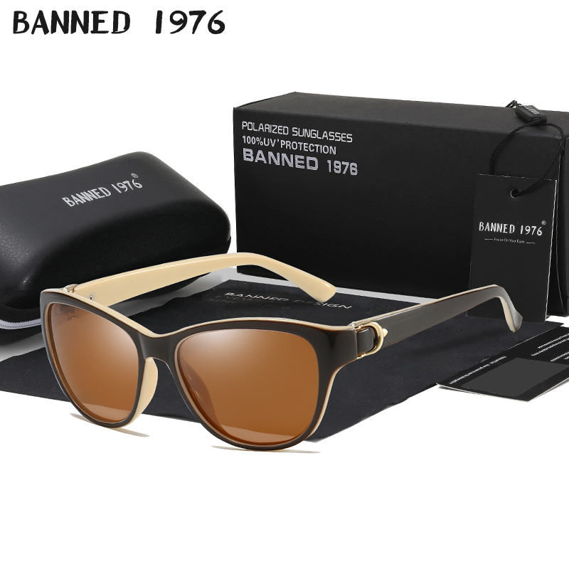 Lunettes De soleil polarisées pour femmes, marque De luxe, Design œil De chat, élégantes, pour la conduite, Oculos De Sol, 2021