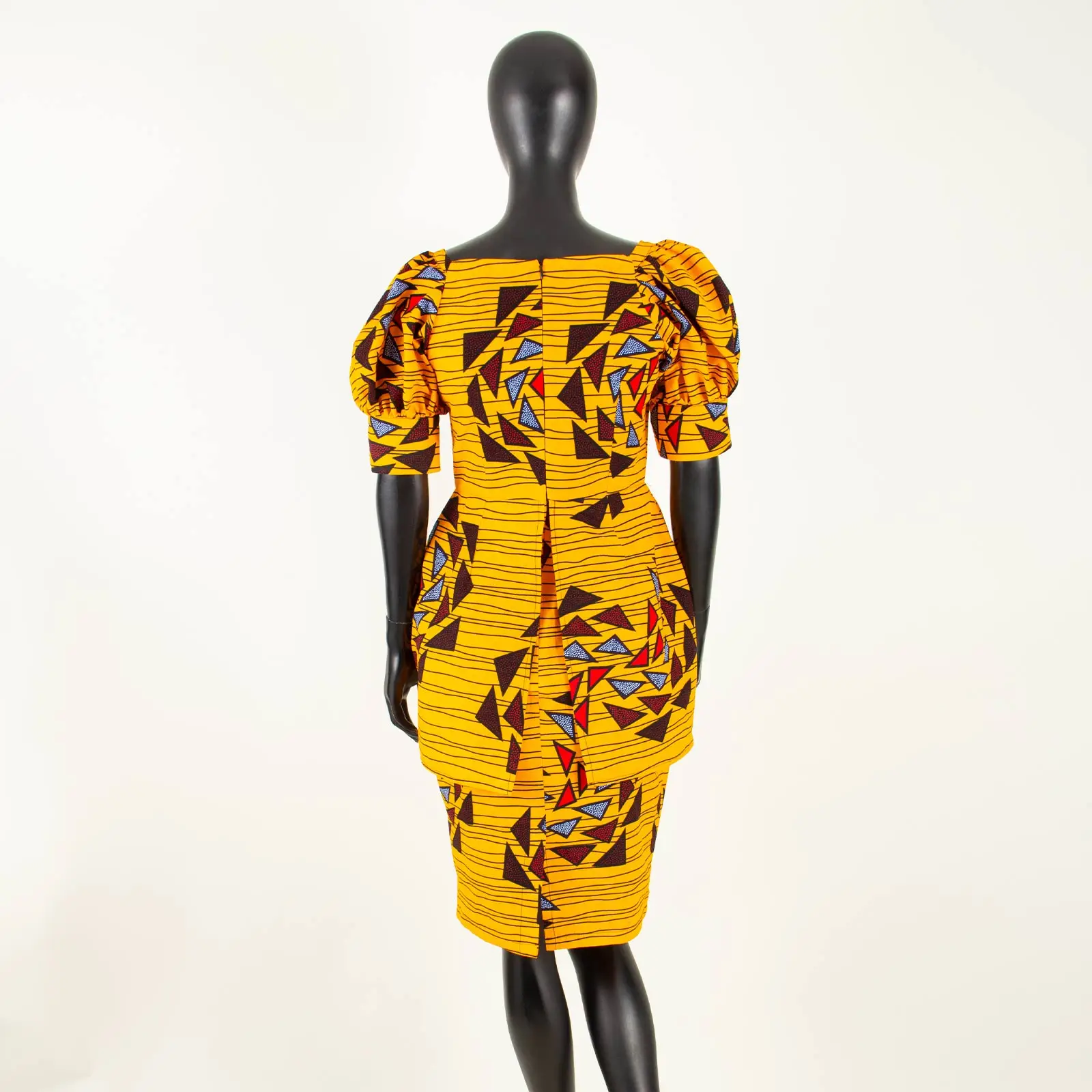 Robe africaine Ankara pour femmes, Dashiki, batterie con, imprimé avertir Batik, manches courtes, robe de soirée mi-longue pour dame, S2025060