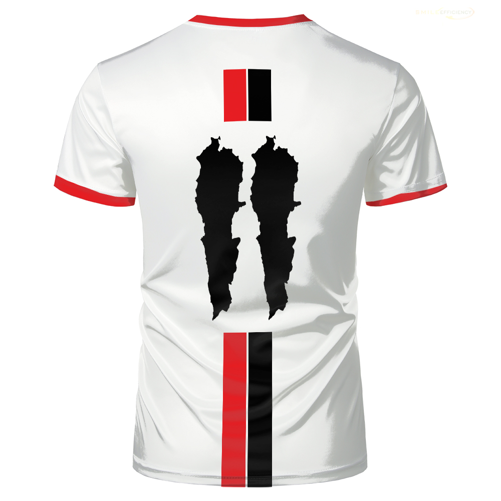 Maillot de Football du Liban, t-shirts pour adultes et enfants, uniformes de Football de sport légers de luxe imprimés numériques, vêtements drapeau libanais pour hommes