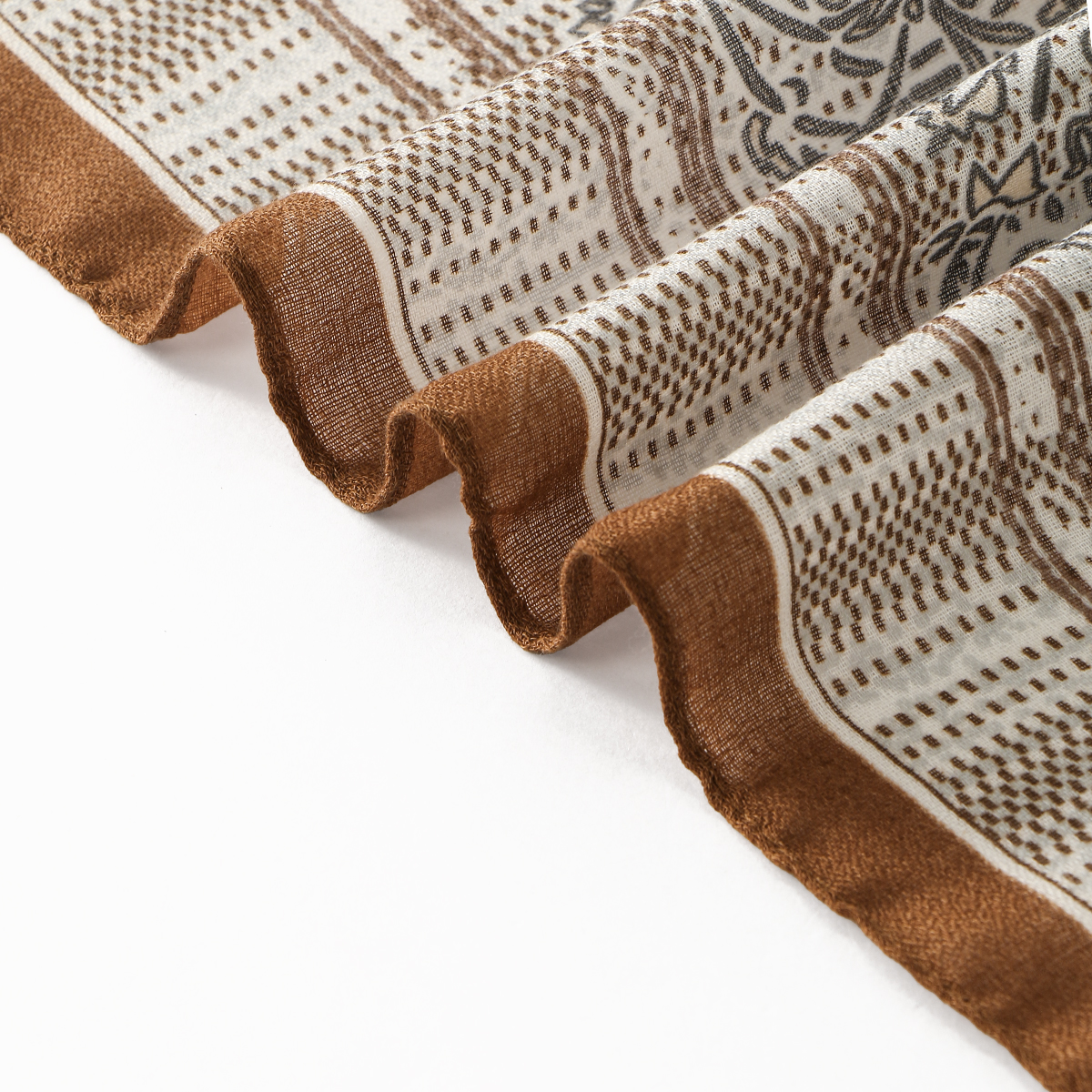 Rétro cajou imprimé coton rayonne écharpe Hijab pour femme mode musulmane longs châles Islam Turban Foulard enveloppes Foulard cadeaux