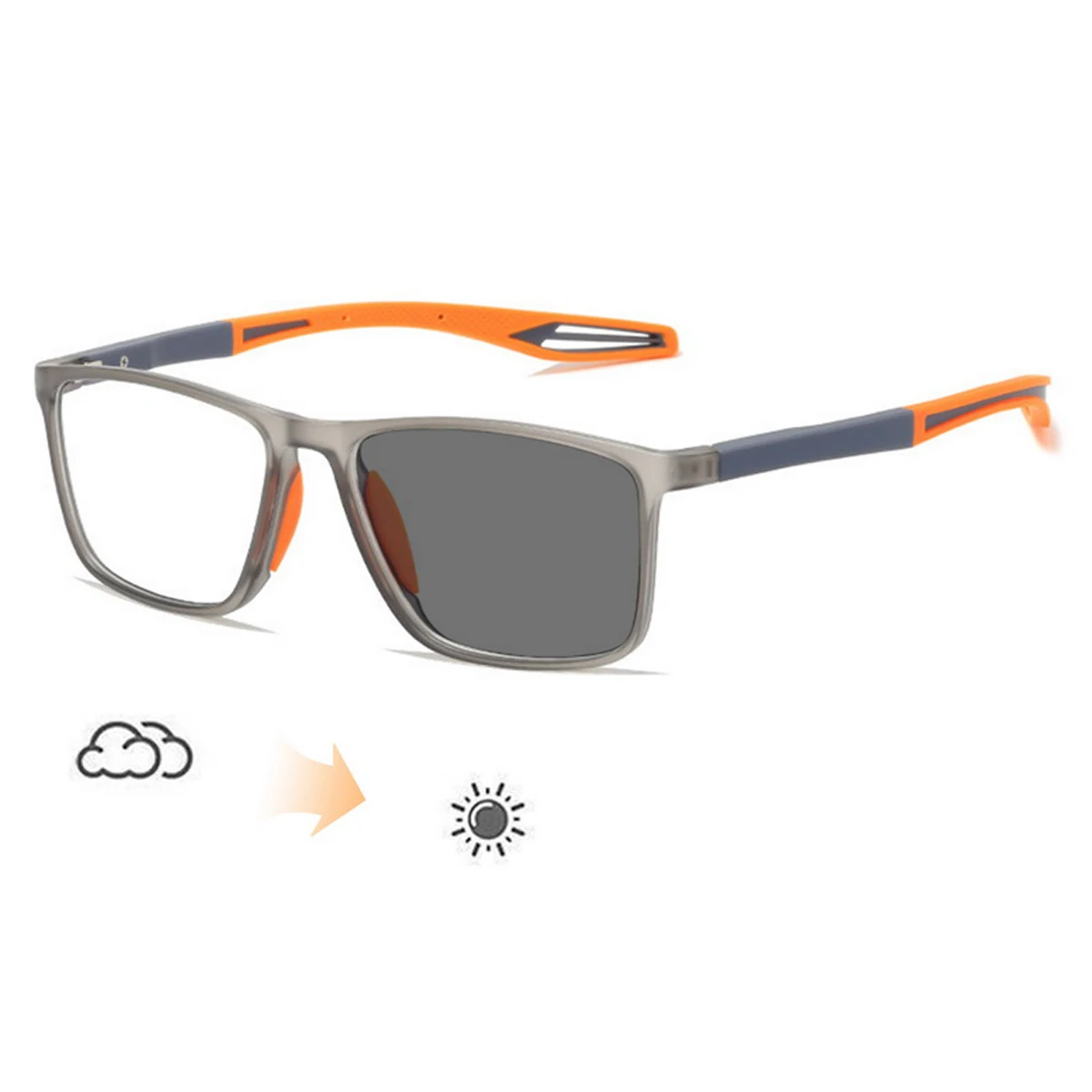Couleur changeante femmes hommes en plein air myopie lunettes de soleil mode Anti lumière bleue photochromique moins lunettes lunettes de Prescription
