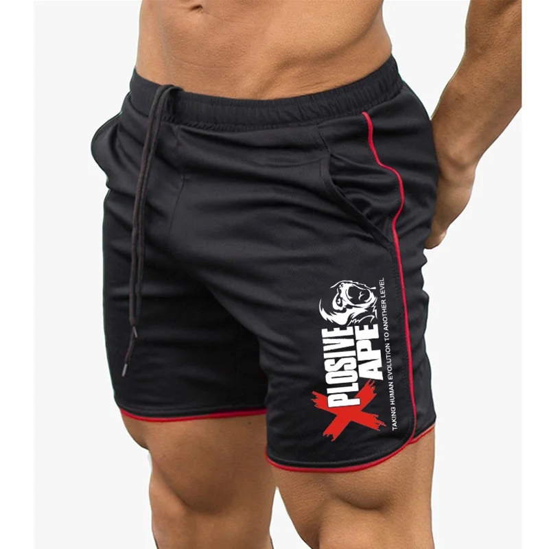 Shorts de jogging à séchage rapide pour hommes, pantalons courts de jogging, sports de course, entraînement de fitness, objectifs de gym, été