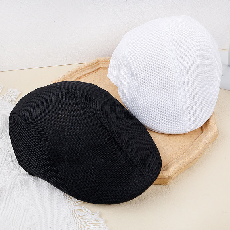 Bérets de printemps et d'été pour hommes, chapeau de Style britannique rétro anglais, chapeaux de mode pour hommes, casquettes de peintre à visière pour papa