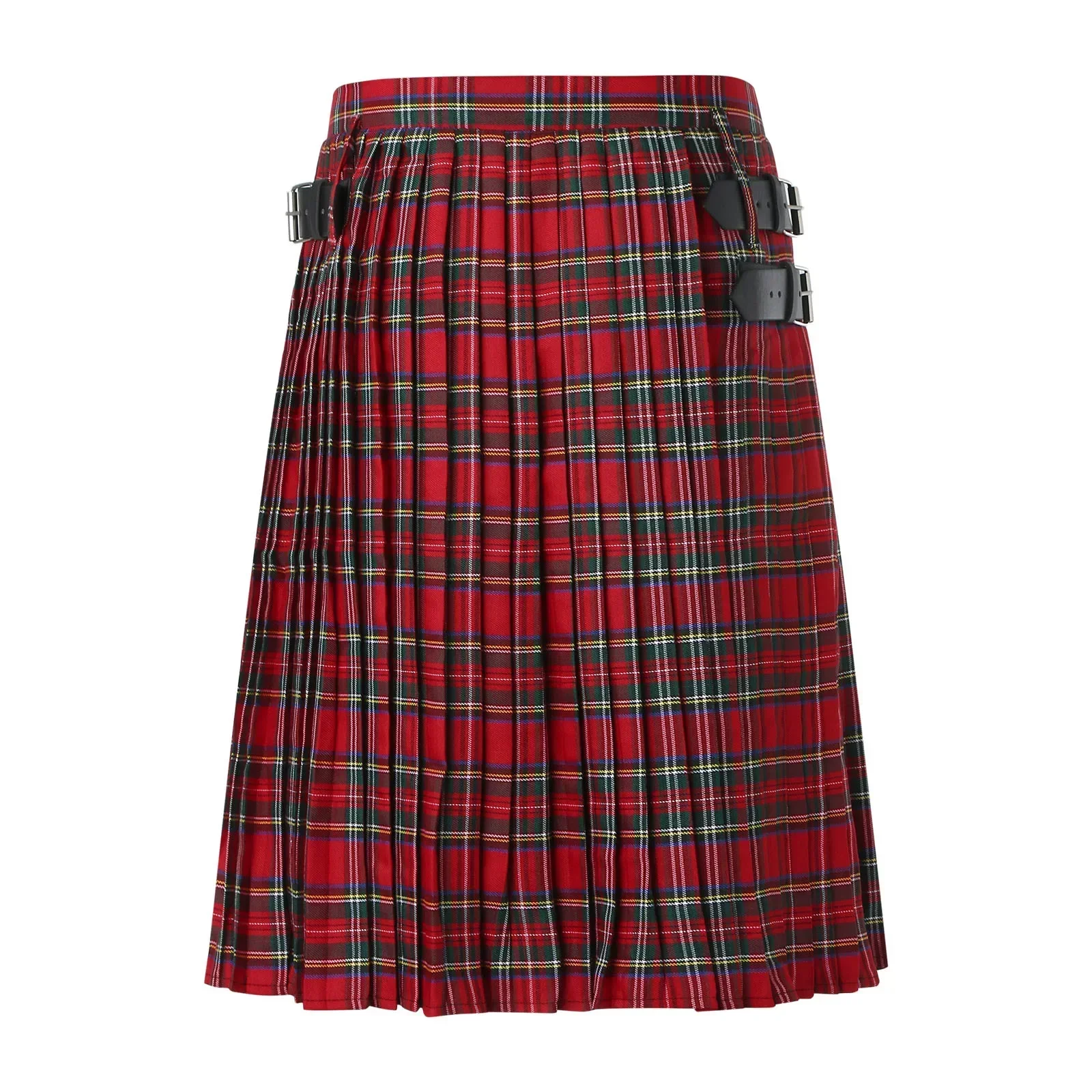 Jupe écossaise homme Vintage Kilt Cargo jupe plissée homme Vintage gothique Punk écossais Kilt Streetwear Tartan Costume