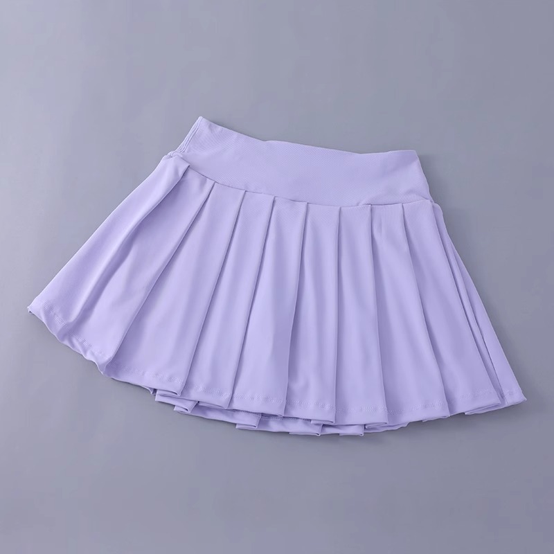Jupe plissée de Tennis pour femmes, taille haute, athlétique, Golf, jupes de sport d'entraînement avec short pour femmes