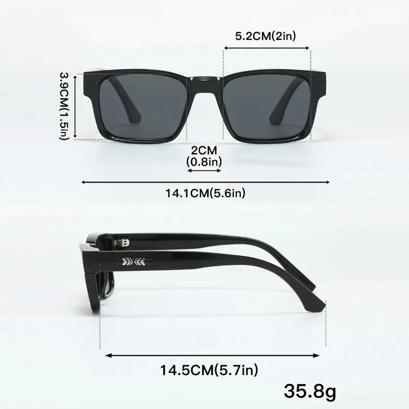 Lunettes de soleil polarisées carrées de qualité pour hommes, avec monture métallique, idéales pour le voyage, la randonnée, la plage, la pêche, protection UV400