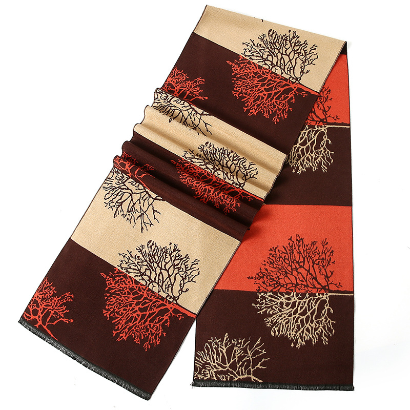 Homme automne hiver motif cheval écharpe de luxe Gentleman cachemire sensation silencieux étudiant printemps automne enveloppement doux chaud foulard
