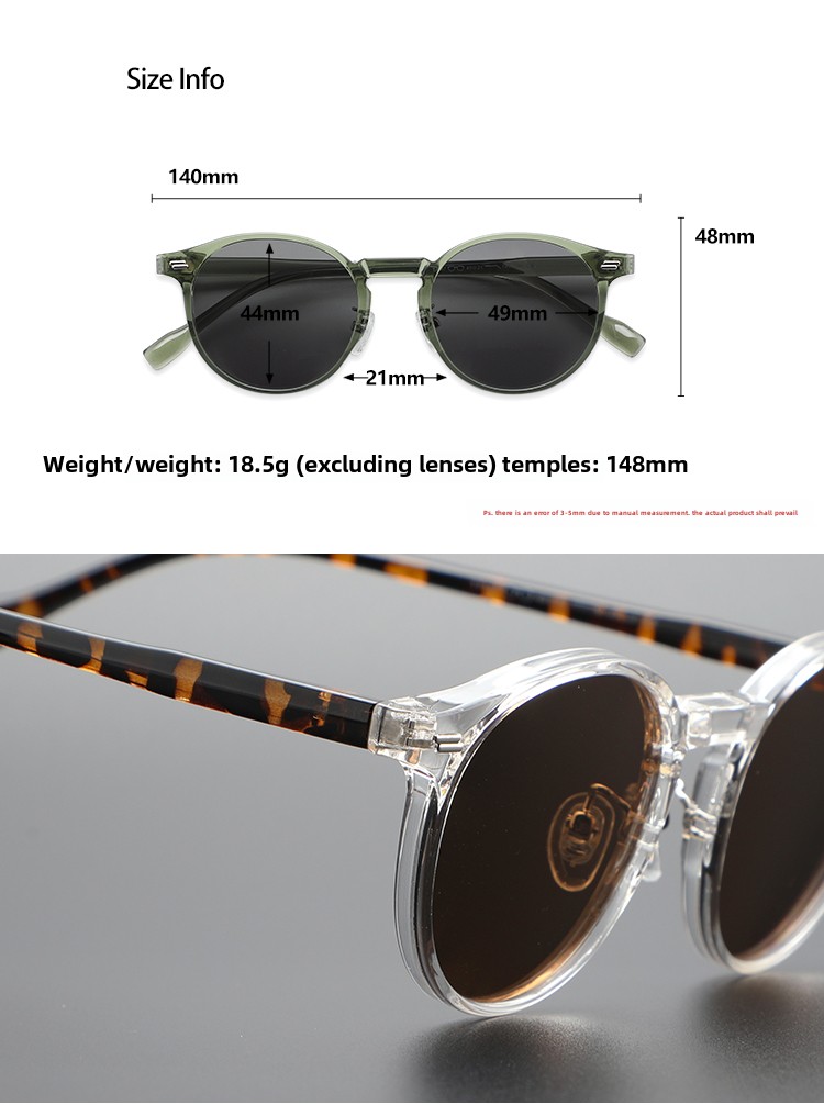 Nouvelles Lunettes de Soleil Rondes Rétro Personnalisées à Rivets pour Femmes et Hommes 2025 – Produit Tendance de Haute Qualité, Populaire pour l'Extérieur