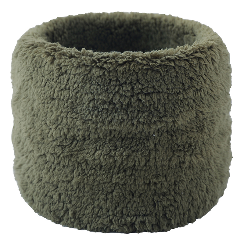 Écharpe en peluche Snood pour hommes et femmes, masque facial complet, col doux, plus Smile Optics, anneau chaud, hiver