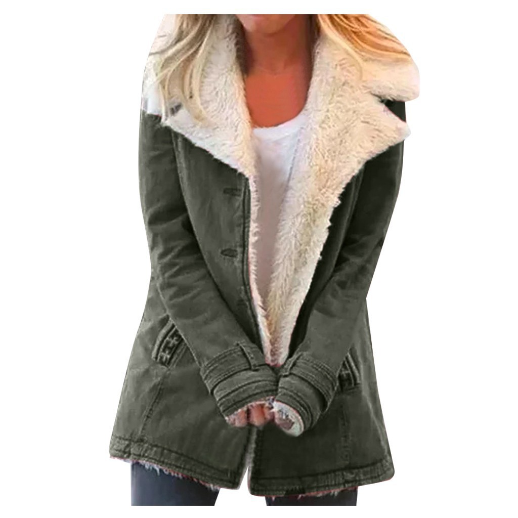 Vestes populaires d'automne et d'hiver pour femmes, couleur unie, manteau mi-long à capuche en peluche pour femmes, mélanges
