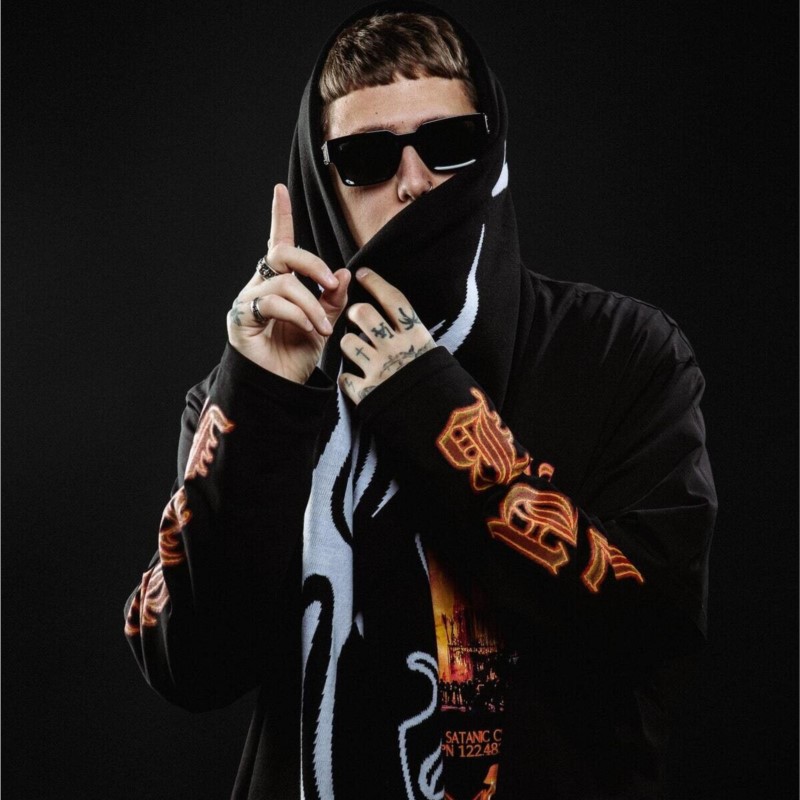 Hip Hop hiver femmes tricot foulards Satan Club graphique Harajuku hommes unisexe chaud châle foulards gothique Kpop écharpe Y2K Streetwear