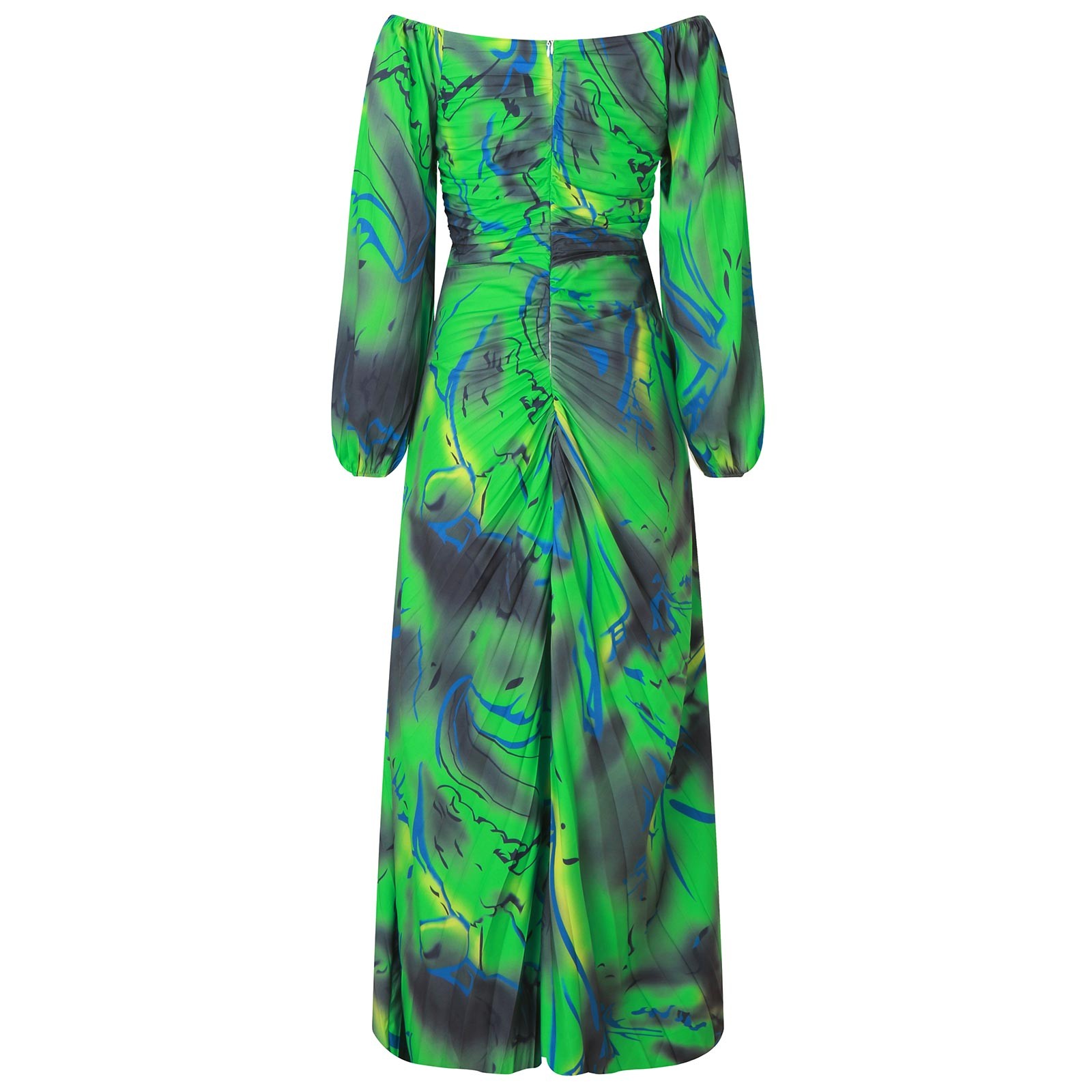 Robe de soirée pour femmes, épaules dénudées, manches longues, Sexy, ourlet à volants, fente haute sur le côté, robe longue de Cocktail