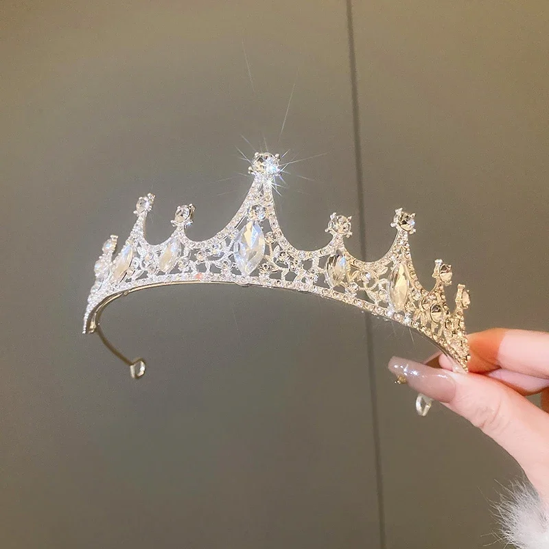 Bandeau en biscuits de luxe pour femmes, couronne de mode pour femmes, bandes de sauna pour cheveux, diadèmes et coiffes de mariage, bijoux de cheveux de fête