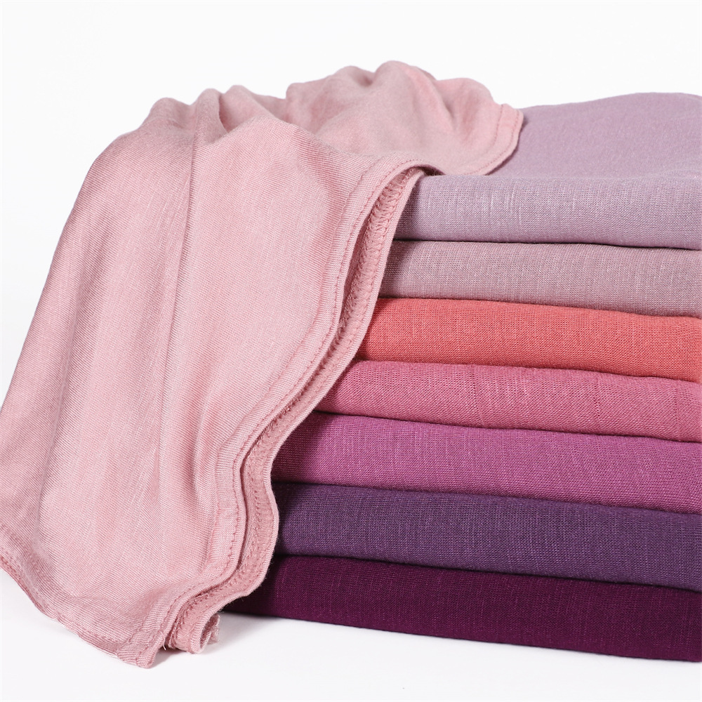 New170 * 70 cm Jersey Hijab écharpe Turban Hijabs pour femmes mode musulmane foulard chapeaux pour femmes Turbans pour femmes Hoofddoek