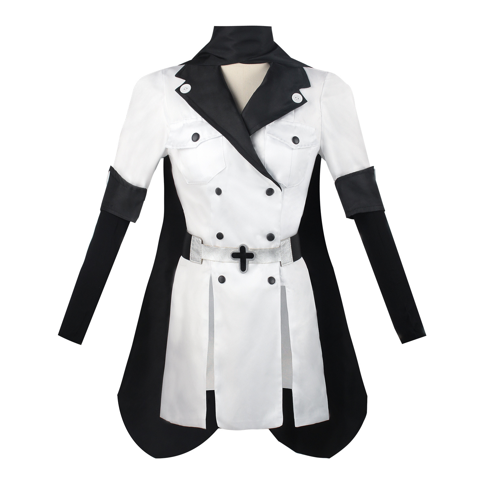 Costume de Cosplay Akame Ga KILL Esdeath pour Homme et Femme, Ensemble Complet avec Chapeau et Chaussettes, Tenues de ixGénérales