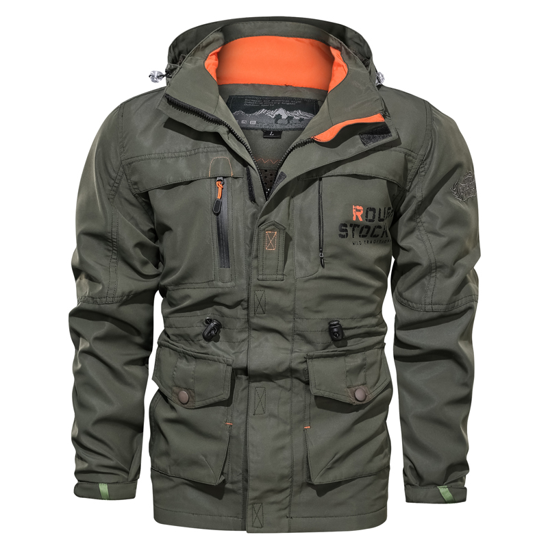 Hommes veste extérieure printemps automne nouvelle veste décontractée à capuche hommes coupe-vent coupe-vent manteau hommes Camping Lnterchange veste hommes