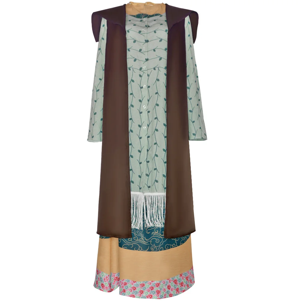 Sybill Cosplay Patricia Trelawney Costume magique fantaisie Roleplay femmes jupe cape tenues déguisement Halloween carnaval Costume