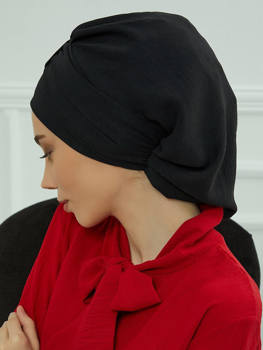 Turban musulman instantané, couleur Pure, chapeau intérieur extensible, Hijabs pour casquettes, prêt à porter, foulard sous le Bonnet pour femmes