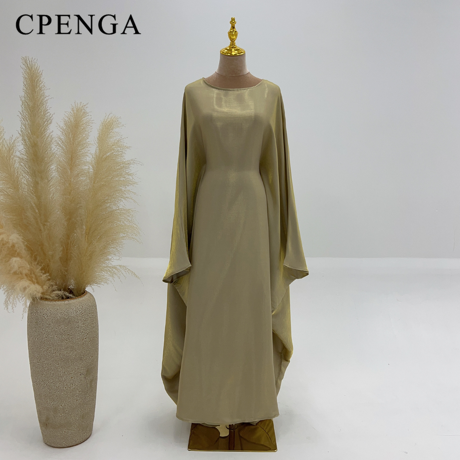 Nouvelle robe jalabiya de fête de Dubaï 2024, robe musulmane pour femmes, abaya à manches longues, robe élégante, vêtements modestes pour femmes, vêtements islamiques