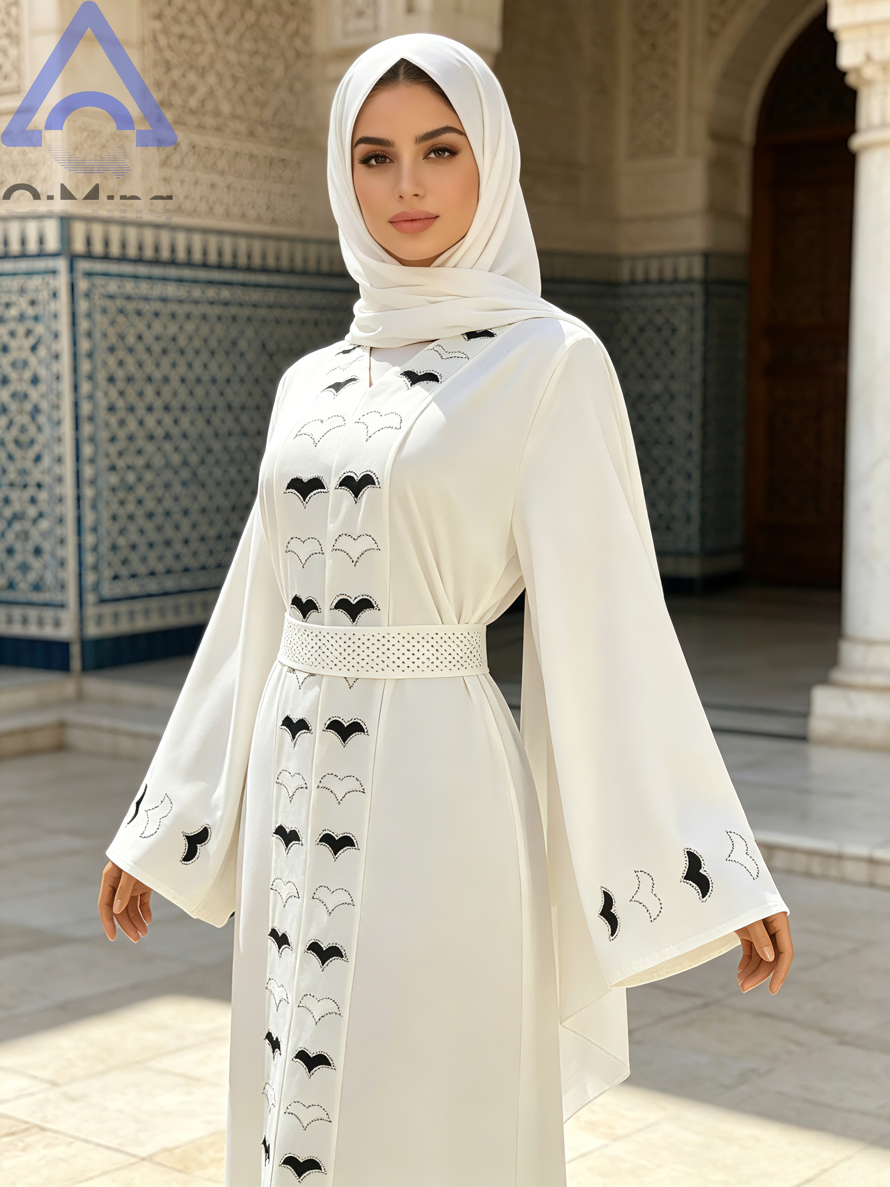Abaya de Prière Islamique pour Femme des Émirats Arabes Unis, Robe de Soirée de Luxe avec Diamants, Tenue Musulmane de Dubaï, Robe Africaine de Festival, Robes Hijab de Ramadan