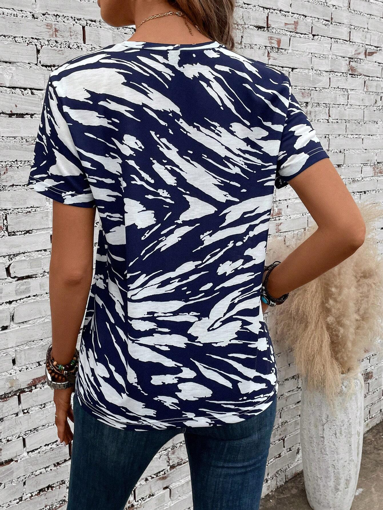 American Feel Économie College en 3D pour femmes, vêtements féminins de rue décontractés, mode d'été, vêtements Y2K