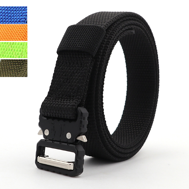 Ceinture tactique pour enfants, boucle à dégagement rapide, pour garçons et filles, ceinture pour pantalon, ceinture en jean, ceintures de créateur, ceinture tactique