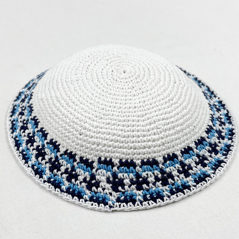 Kippah fait à la main pour hommes, chapeau CHRISTAKA, Kippot