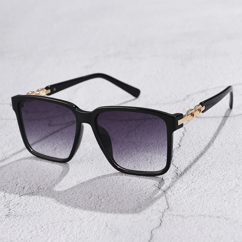 Mode femmes lunettes de soleil Style carré lunettes de soleil accessoires dégradé lentille Anti-UV400 marque de luxe Oculus lunettes femme