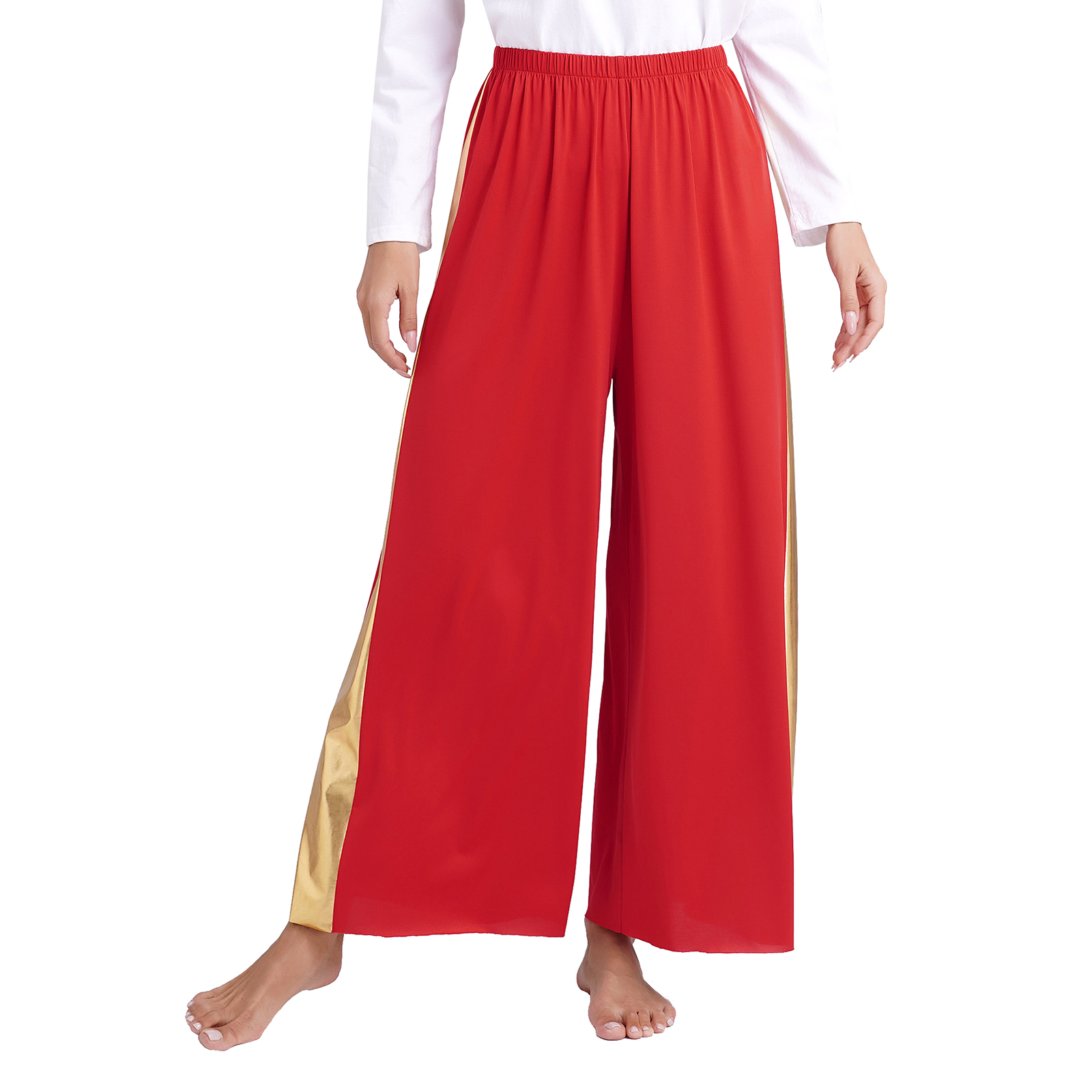 Costume de brevModerne à Jambes Larges pour Femme, Pantalon de Convocation de l'Esprit Palappeals, Louange Liturgique, Vêtements de Praisewear
