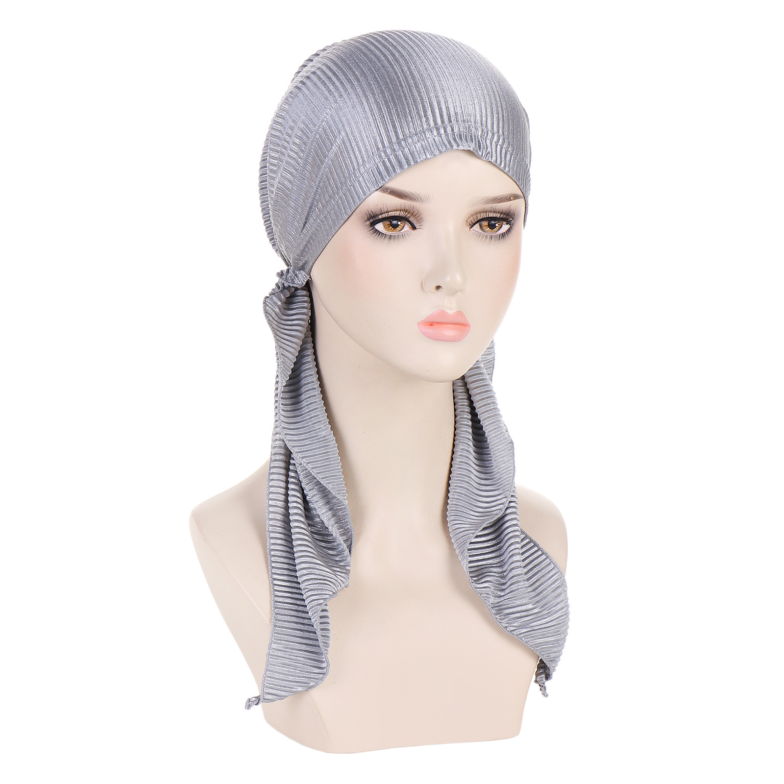 Nouveau 2026 – Bonnet pré-noué doux et extensible pour femme, idéal pour la perte de cheveux, le chimiothérapie ou comme hijab musulman.
