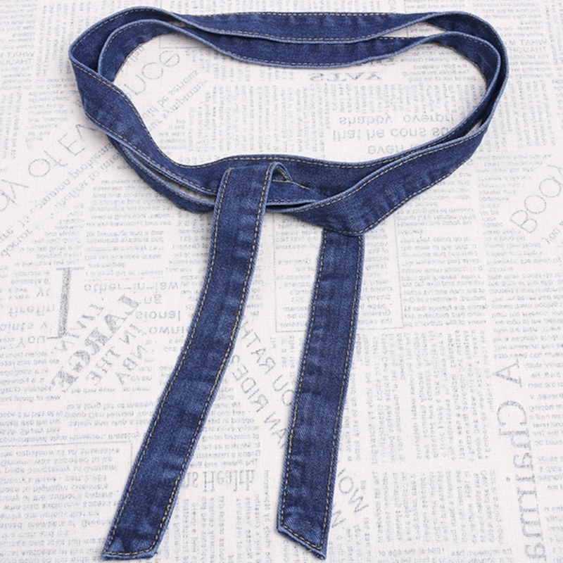 Denims taille sangle jean robes ceinture décorative femmes fille taille décors en gros