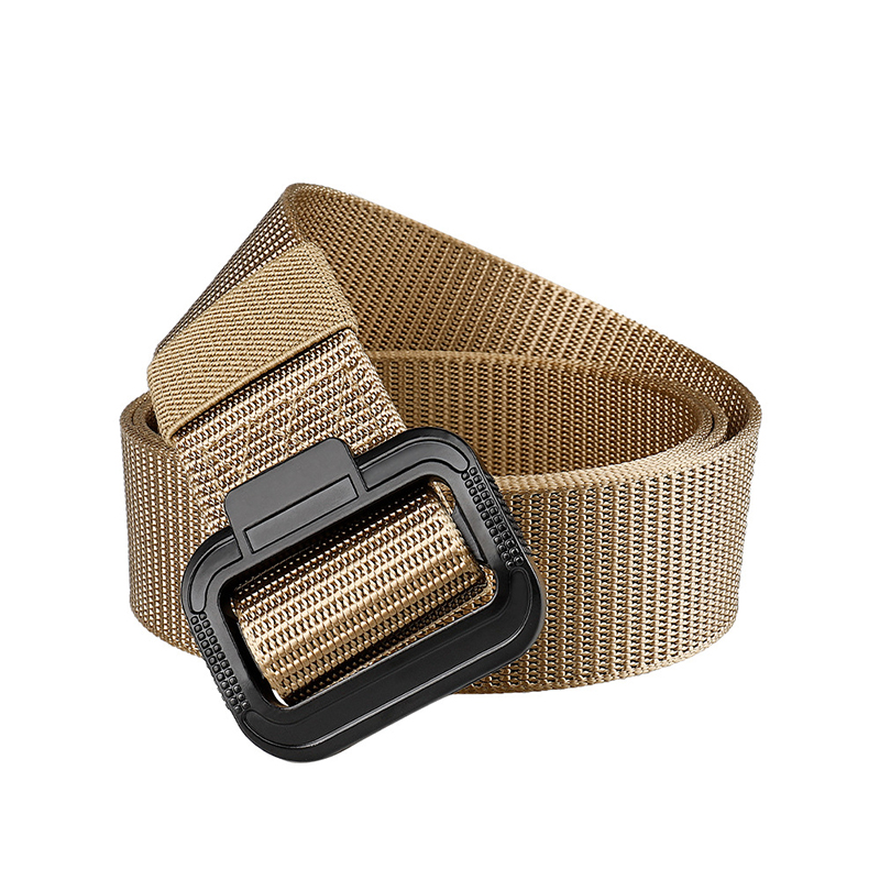 Ceinture tactique de sport pour hommes et femmes – Matériau en toile de nylon, boucle solaire en métal, idéale pour un usage extérieur et quotidien