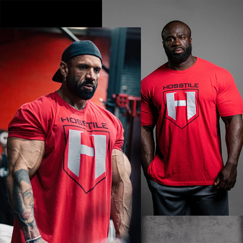 Vêtements de sport pour hommes - T-shirt ample et confortable en coton 100% de haute qualité