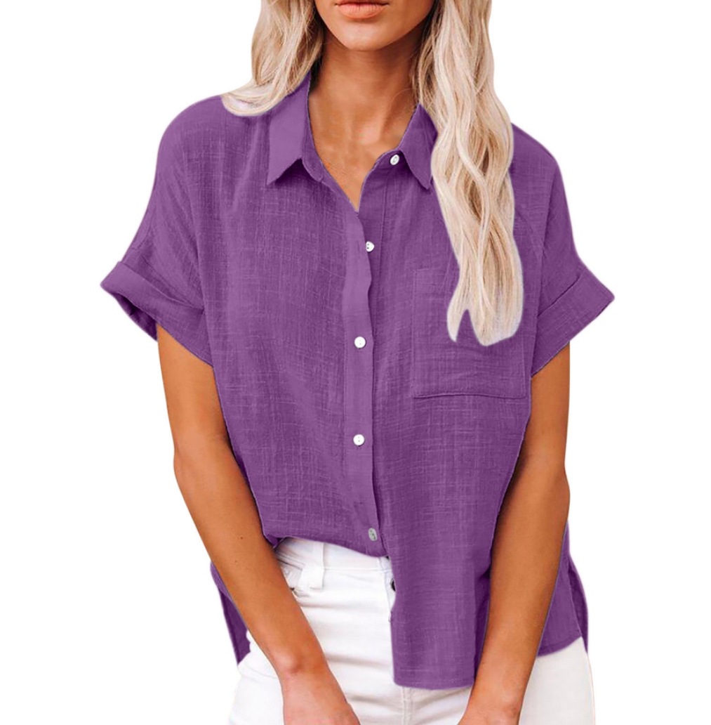 Été femmes dessus de chemise coton lin T-shirt femmes haut Camisas Mujer T-Shirt style décontracté Streetwear ample femme T-Shirts nouvelle chemise