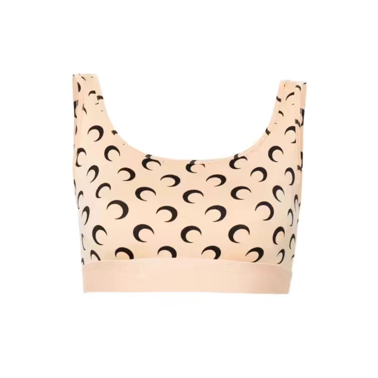 Soutien-gorge d'entraînement dos nu pour femmes, Sexy, imprimé graphique complet, taille haute, gilet court, Streetwear, haut de gymnastique