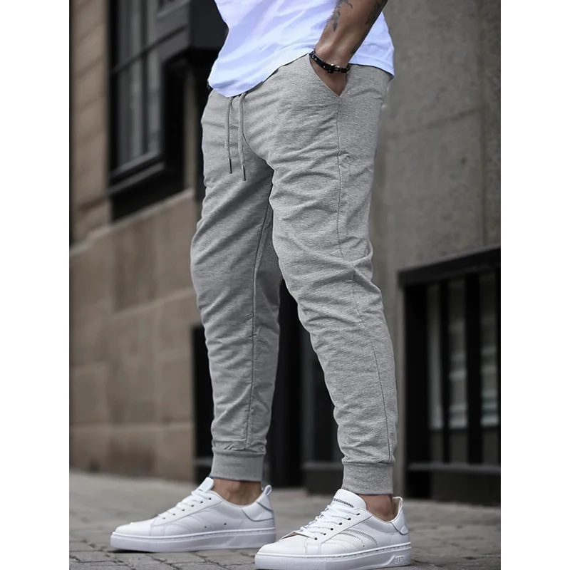 Hommes survêtement pantalons de survêtement décontracté mode pantalons de Sport pantalons de Sport pour la course à pied entraînement Jogging pantalons longs ajustement confortable