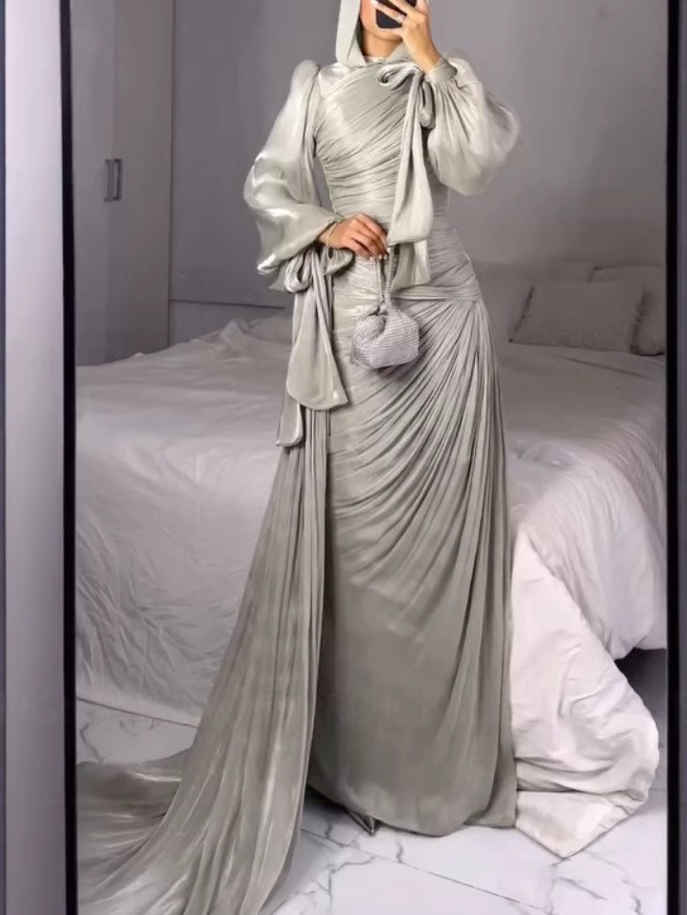 Eid soyeux femmes Robe musulmane Abaya fête Jalabiya Ramadan fête robes longues robes Largos arabe longue Robe maroc caftan 2025