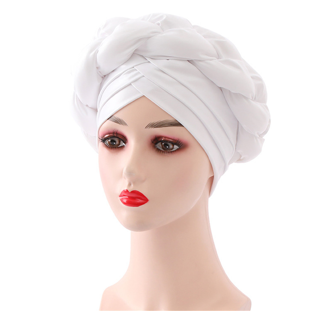 Croix front africain Turban casquette mode femmes bandeau chapeau musulman