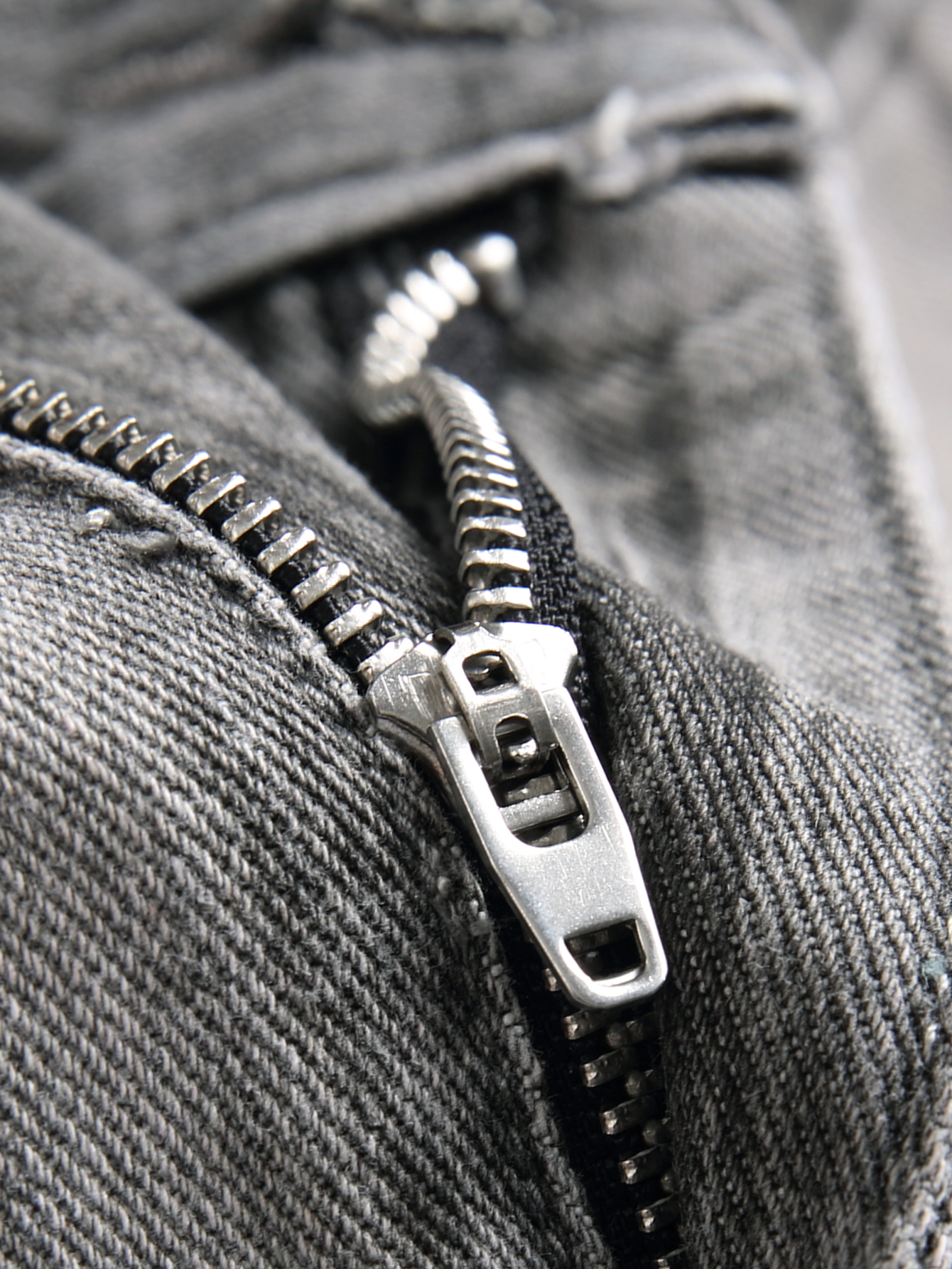 Jean pour hommes coupe ajustée confort jambe droite décontracté taille moyenne pantalon en jean pantalon gris vêtements pour hommes