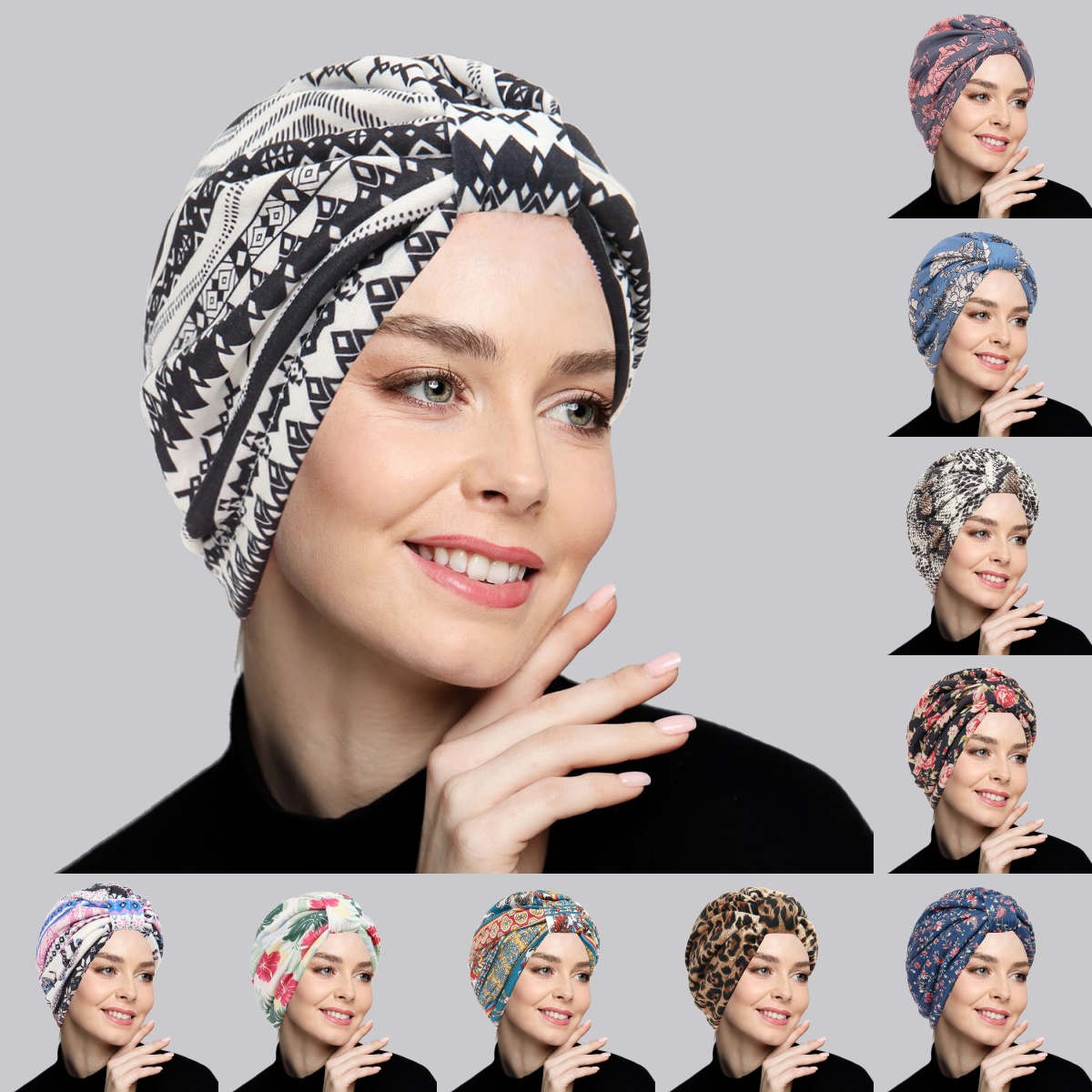Femmes musulmanes torsion noeud chimio casquette Cancer chapeau Turban chapeau Bonnet tête écharpe enveloppement indien chapeau bonnets Skullies arabe islamique casquette