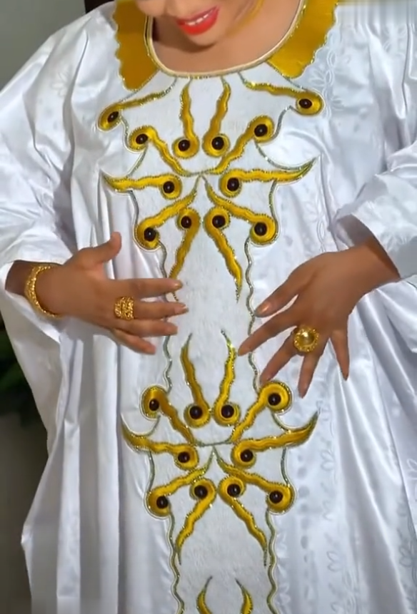 Tenue Traditionnelle Nigériane H&D pour Femme, Robes Brodéées Turques, Robes d'Église en Solde, Robes Africaines pour Femme