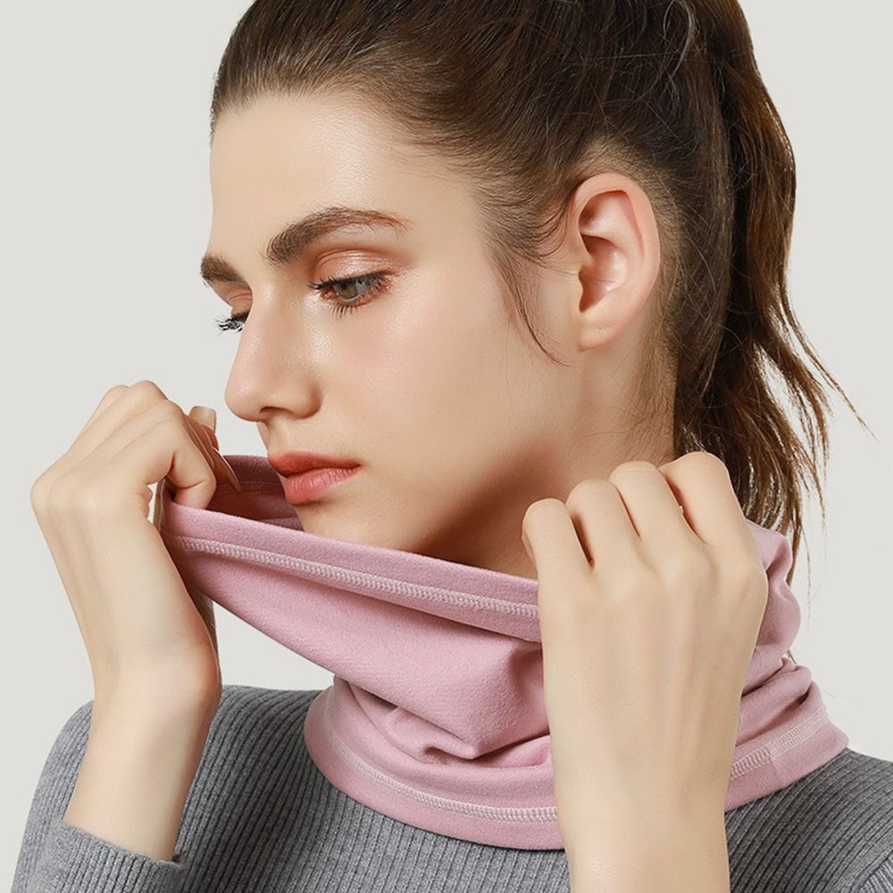 Bandana de sport d'hiver pour hommes et femmes, chauffe-cou thermique en velours, pour course à pied, Ski, randonnée, cyclisme, équitation, Snowboard, couvre-chef coupe-vent