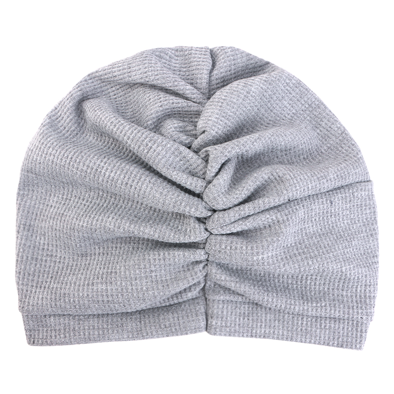 Foulard femme chapeau respirant coton épais gaufre carré foulard chapeau indien chapeau foulard ethnique