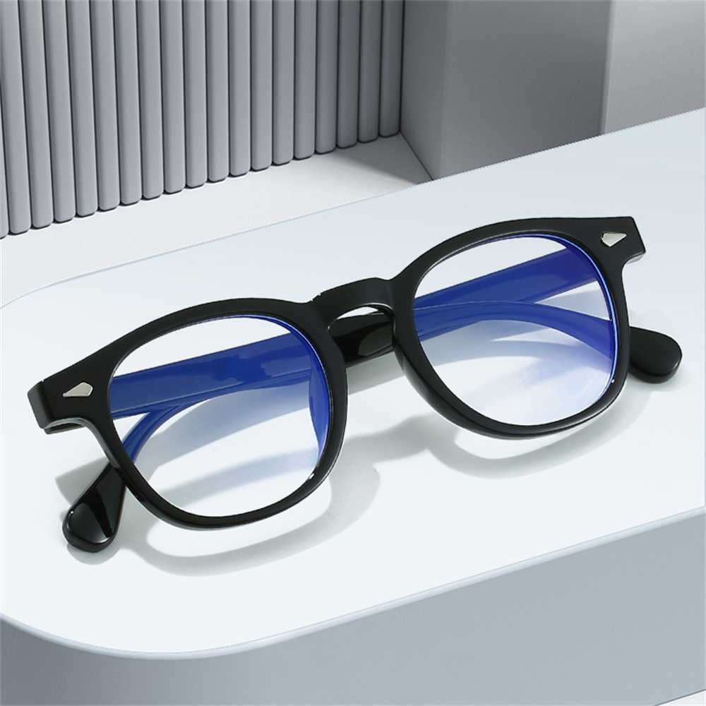 Lunettes classiques carrées anti-lumière bleue 2026 pour hommes, monture vintage avec verres clairs anti-lumière bleue pour femmes