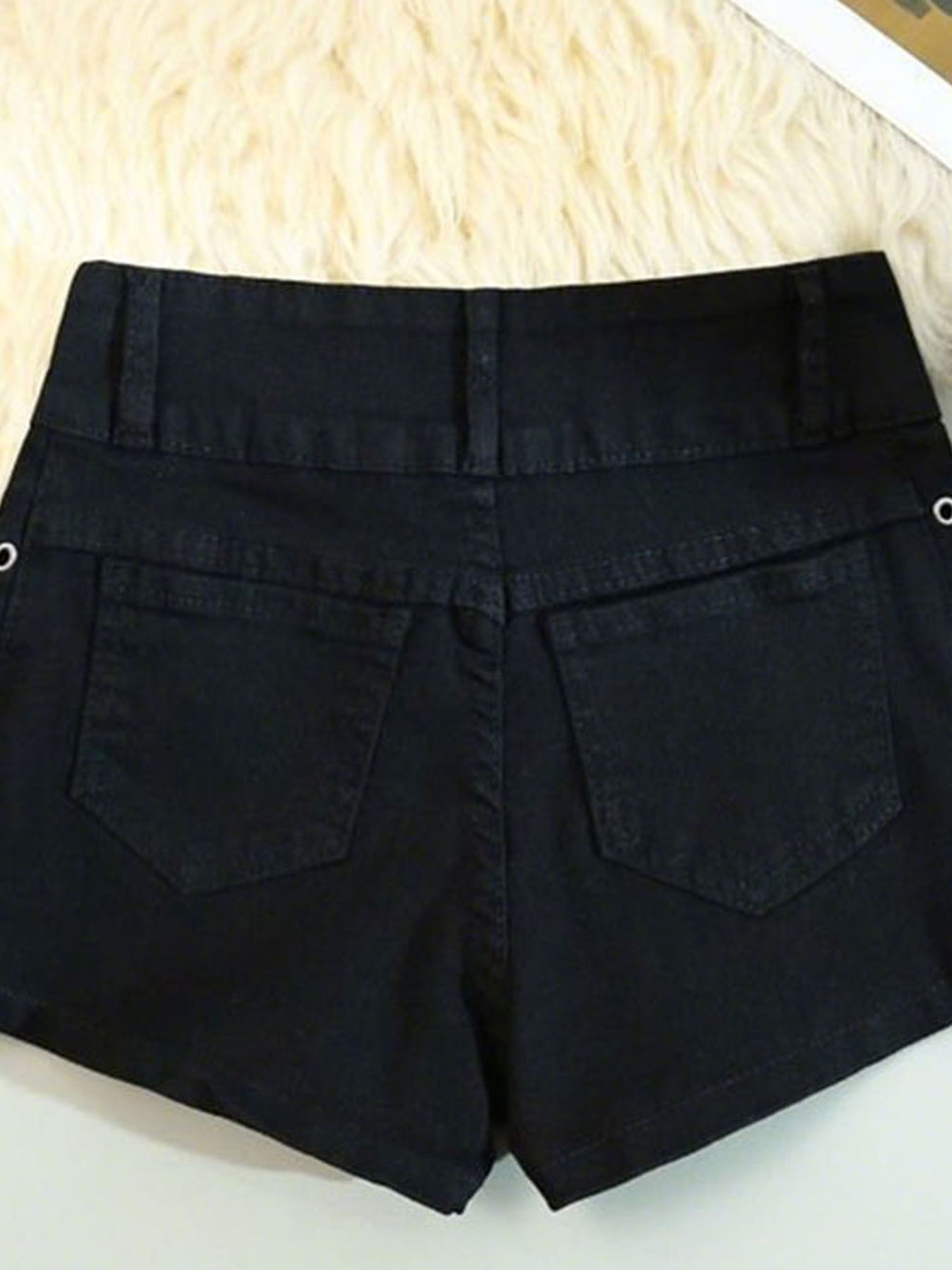 Shorts Femme Moulants Créatifs à Lacets – Tendance Streetwear Quotidien, Style Personnalisé pour Étudiantes, Mode Vacances, Sexy, Rétro Américain, Loisirs