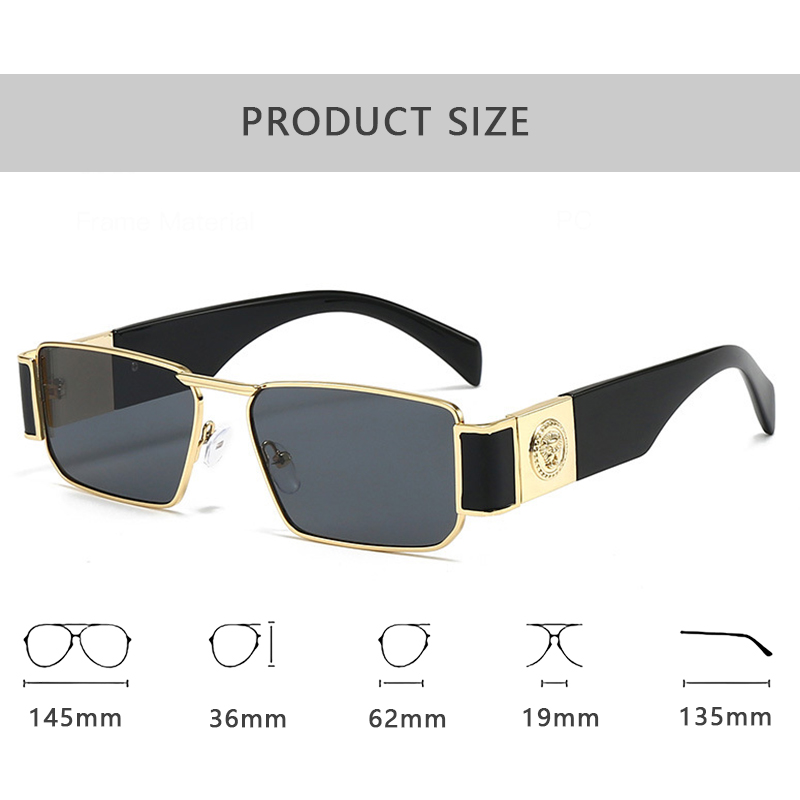 Nouvelle marque de mode lunettes de soleil de créateur de luxe hommes femmes 2026 léopard Vintage élégant nuances lunettes à la mode voyage haut lunettes de soleil