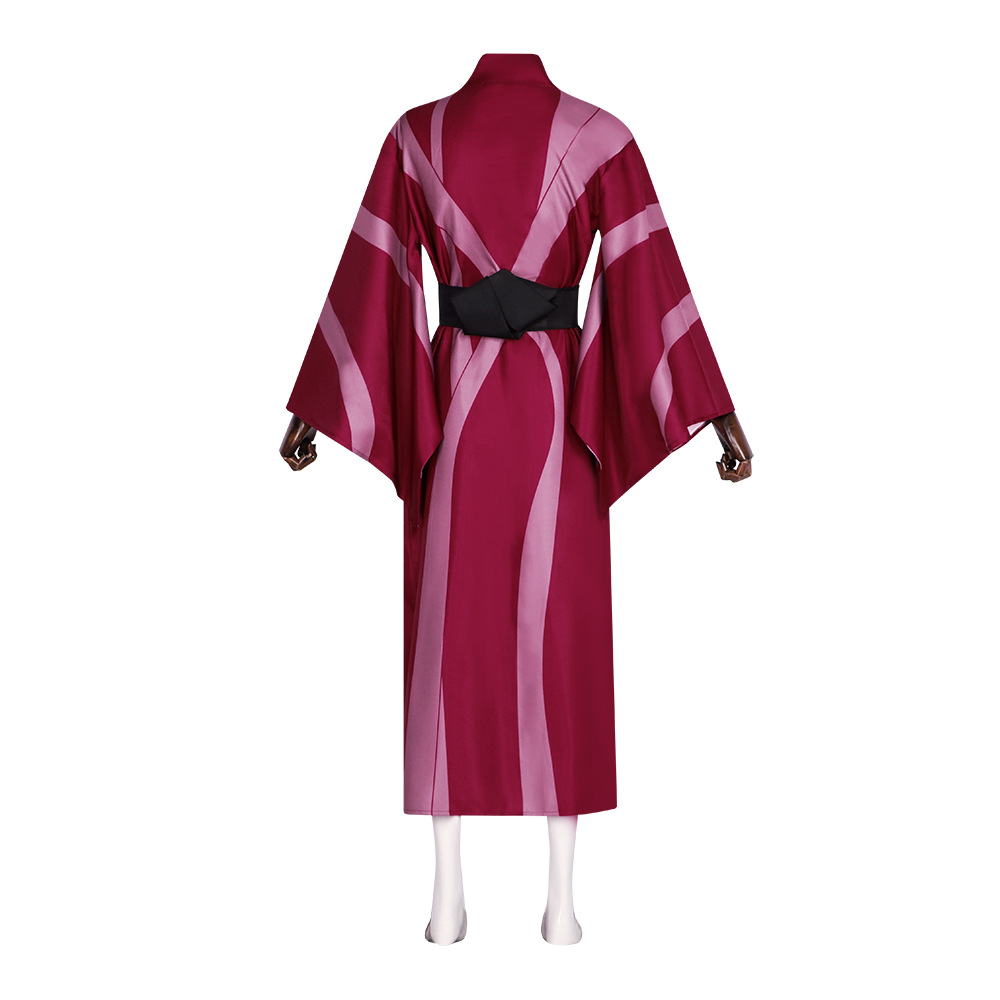 Costume de Cosplay Anime Kimetsu No Yaiba Uzui Tengen, tenues Kimono, Costume de carnaval d'halloween, vêtements et ceintures, accessoire